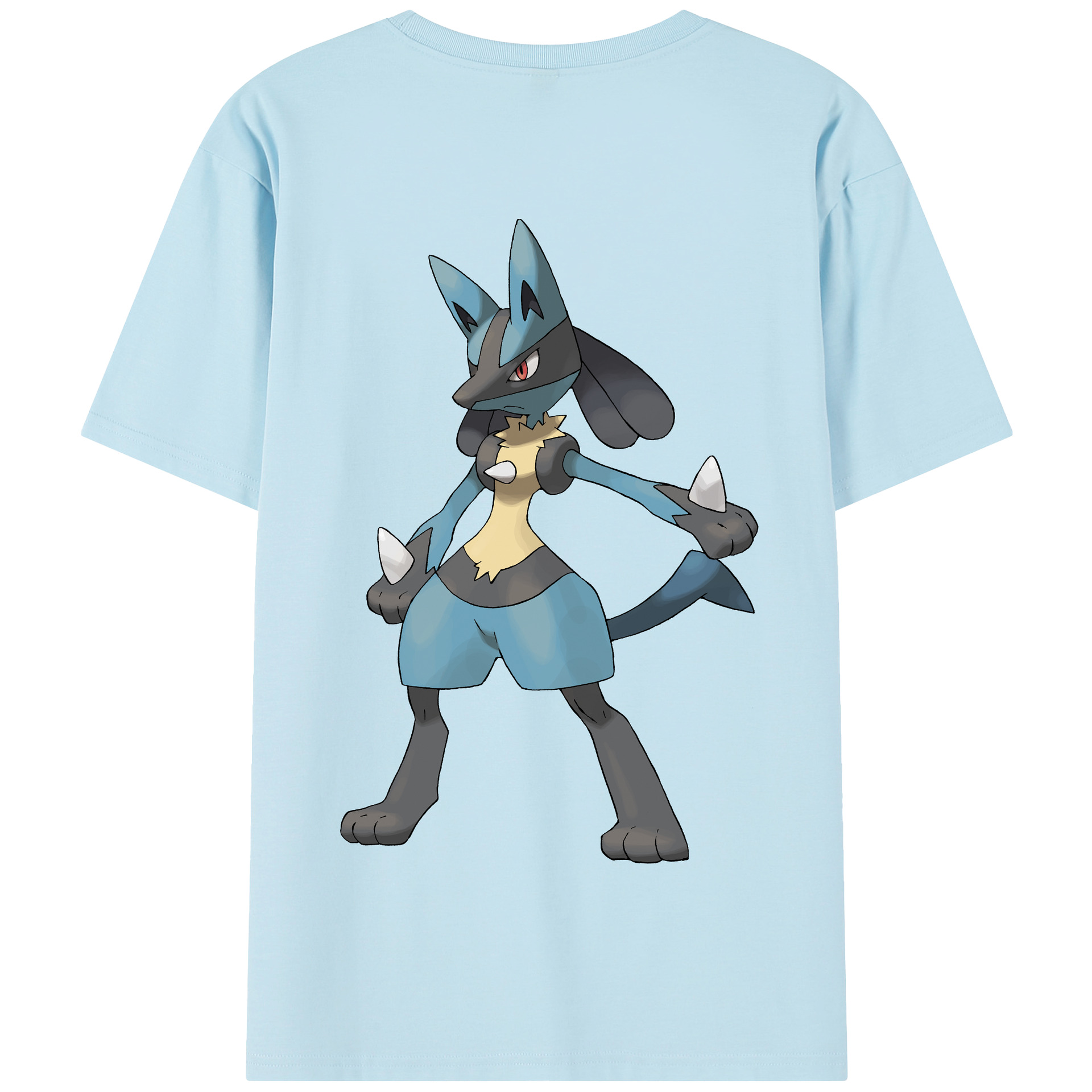 （画像用） ポケットモンスター Pokémon 綿100％半袖Tシャツ（背面プリント）